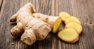 Fréamh ginger i gcomhdhéanamh an chomhalta fhoirmiú ag méadú an mhéid